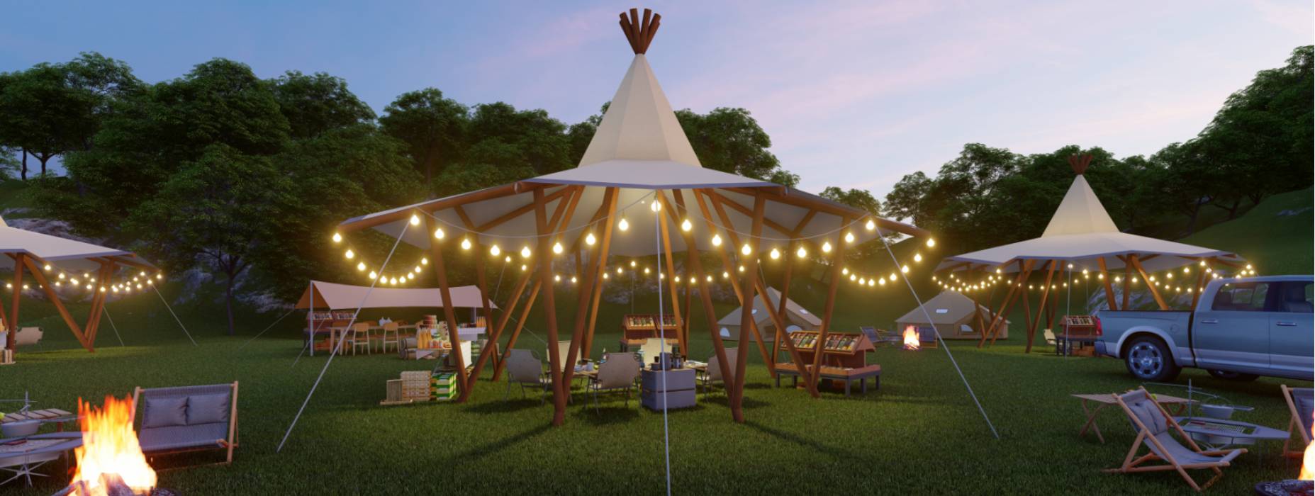 王益区露营帐篷酒店厂家